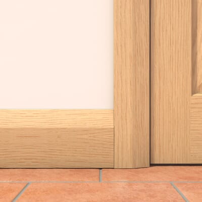 Oak Chamfered Skirting Pack Oak Chamfered Skirting Pack