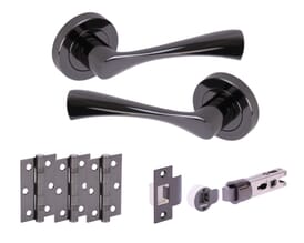 Chellaston Black Nickel Bullet Handle Pack