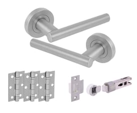 Solus Satin Chrome Bullet Handle Pack