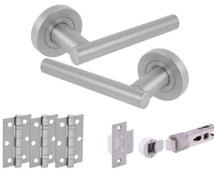 Solus Satin Chrome Bullet Handle Pack