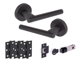 Solus Matt Black Bullet Handle Pack