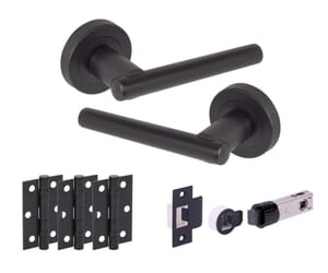 Solus Matt Black Bullet Handle Pack