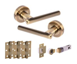 Solus Antique Brass Bullet Handle Pack