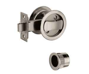 Satin Nickel Pocket Door Privacy Latch