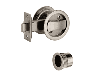 Satin Nickel Pocket Door Privacy Latch