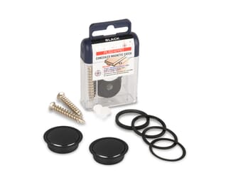 Precision Matt Black Magnetic Door Catch
