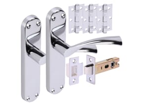 Lobo Polished Chrome Handle Pack
