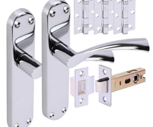 Lobo Polished Chrome Handle Pack