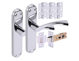 Lobo Polished Chrome Handle Pack