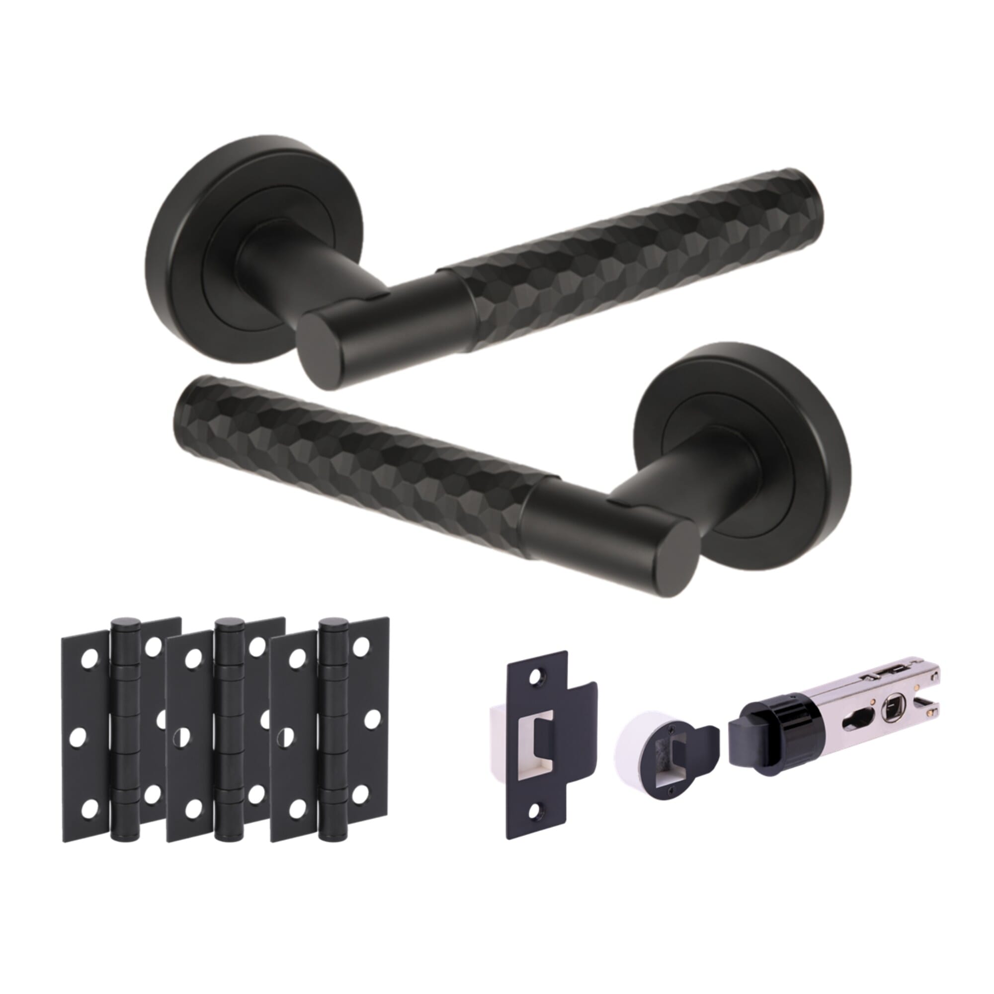 Roca Matt Black Bullet Handle Pack