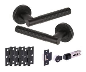 Roca Matt Black Bullet Handle Pack