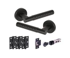 Roca Matt Black Bullet Handle Pack