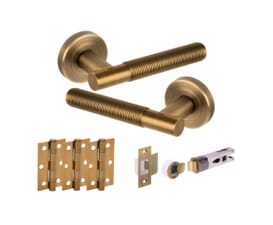 Halo Antique Brass Bullet Handle Pack
