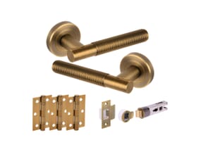 Halo Antique Brass Bullet Handle Pack