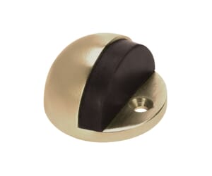Antique Brass Half Moon Door Stop