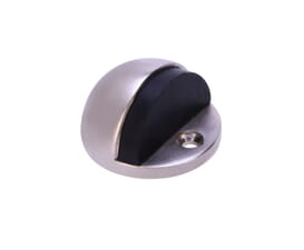 Satin Nickel Half Moon Door Stop