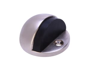 Satin Nickel Half Moon Door Stop
