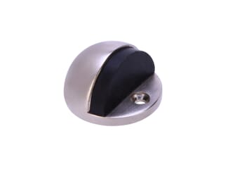 Satin Nickel Half Moon Door Stop