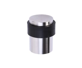 Satin Stainless Collared Door Stop