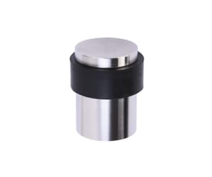 Satin Stainless Collared Door Stop