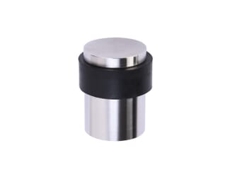 Satin Stainless Collared Door Stop