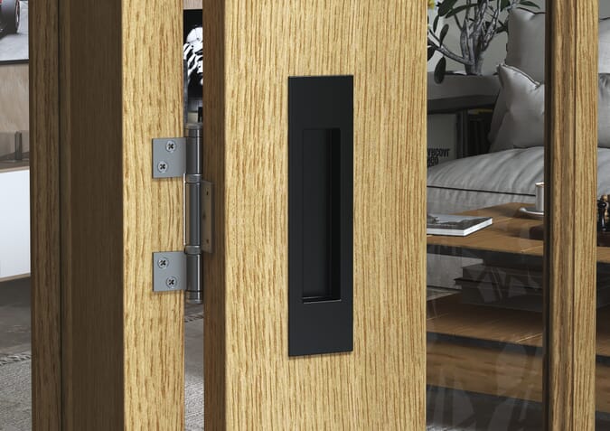Matt Black Pull Handle