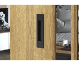 Matt Black Pull Handle