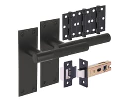 Dexra Diamond Cut Matt Black Handle Pack