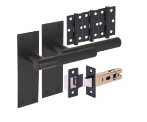 Dexra Diamond Cut Matt Black Handle Pack