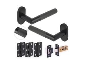 Apex Knurled Urban Matt Black Handle Pack