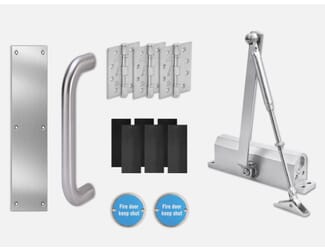 Core Commercial Fire Door Push/ Pull Handle Pack