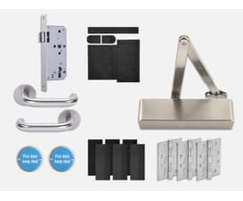 Pro Commercial Fire Door Return to Door Handle Pack
