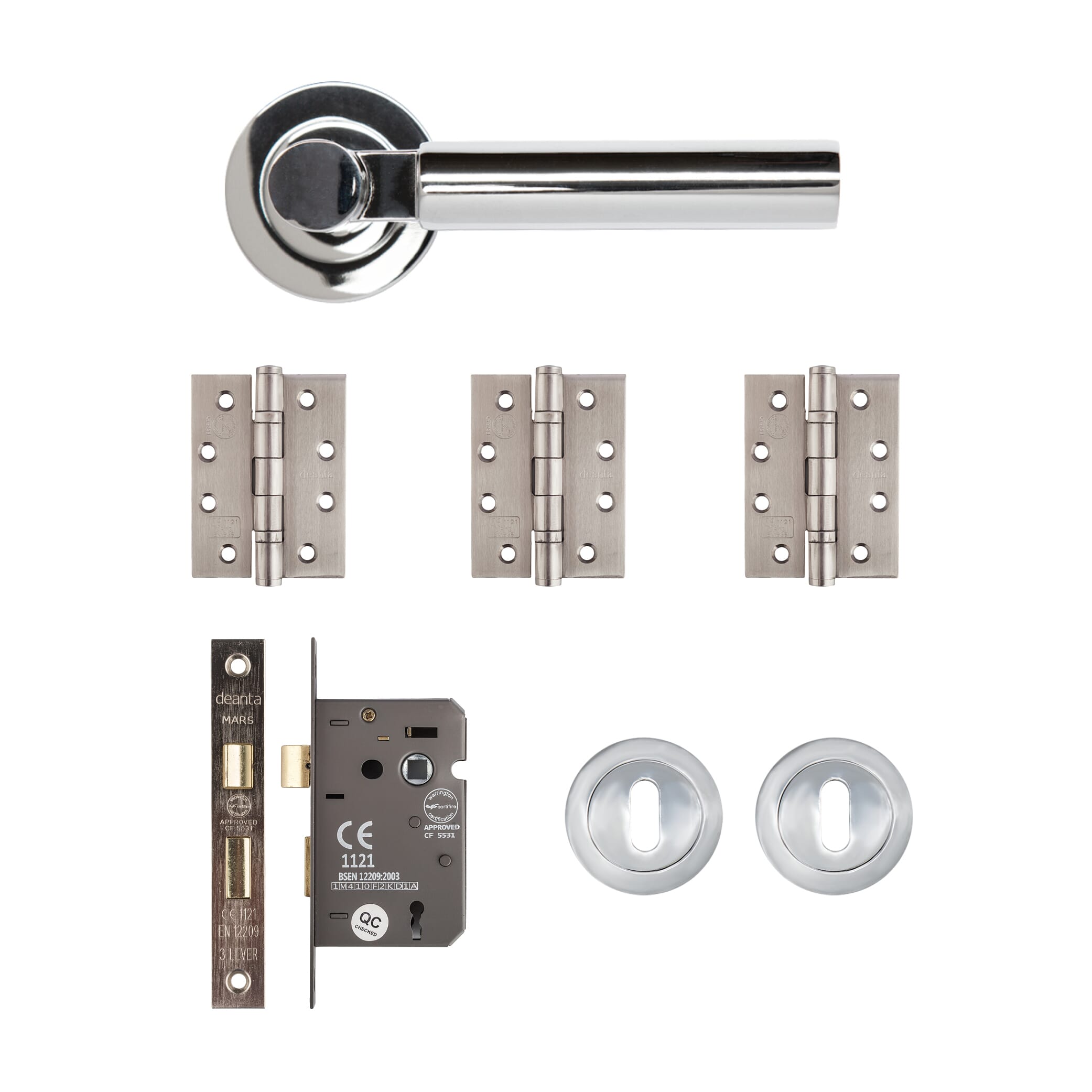 FD30 Fire Door Mortice Sash Lock Pack