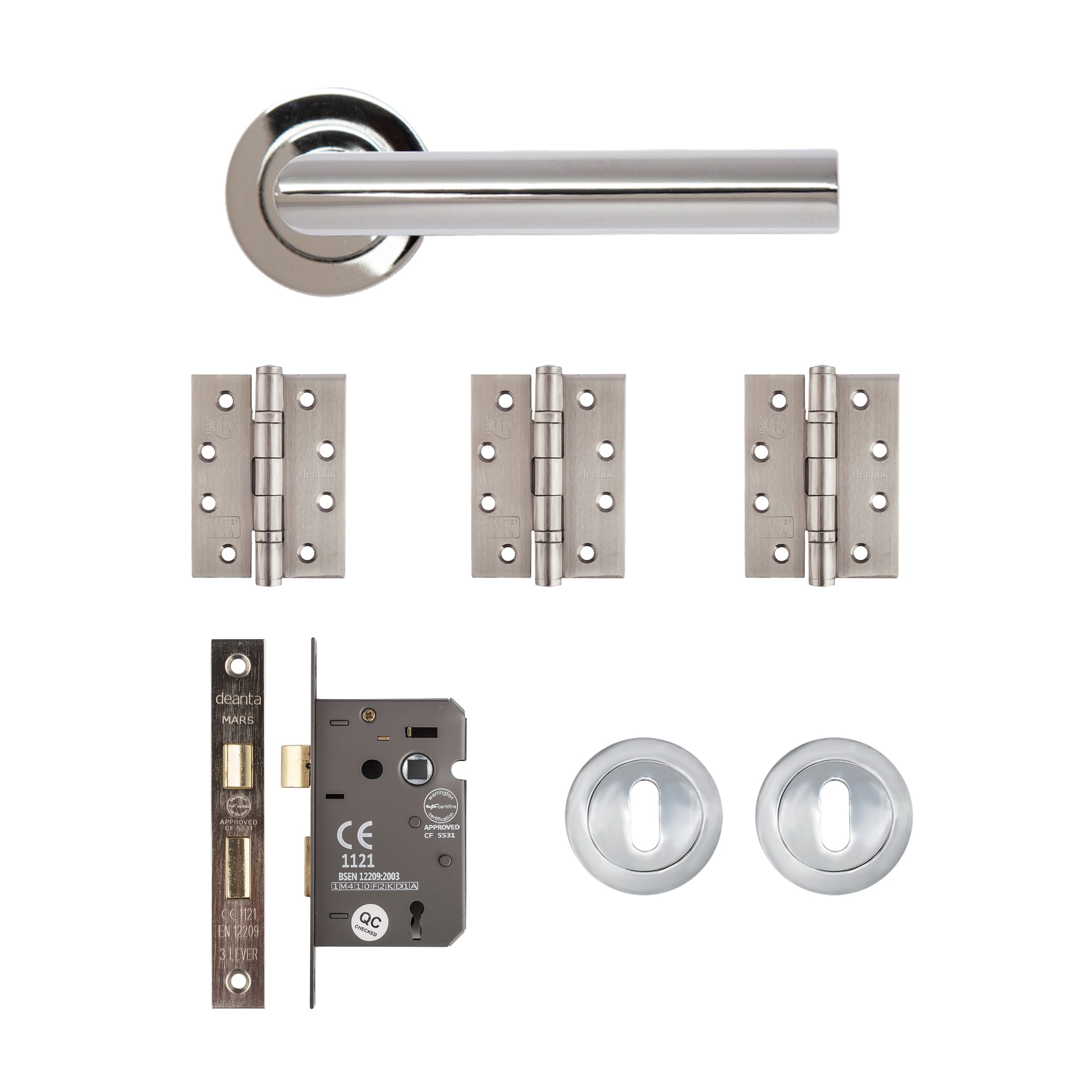 FD30 Fire Door Mortice Sash Lock Pack