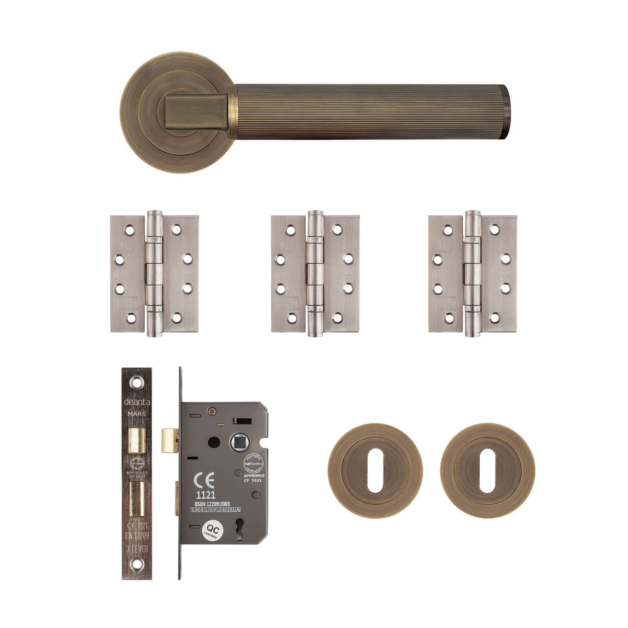 FD30 Fire Door Mortice Sash Lock Pack