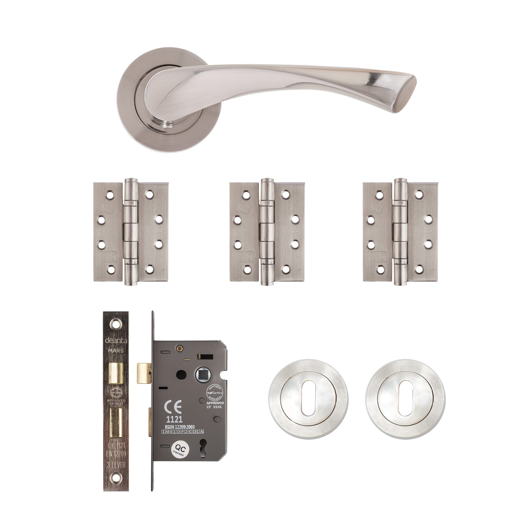 FD30 Fire Door Mortice Sash Lock Pack