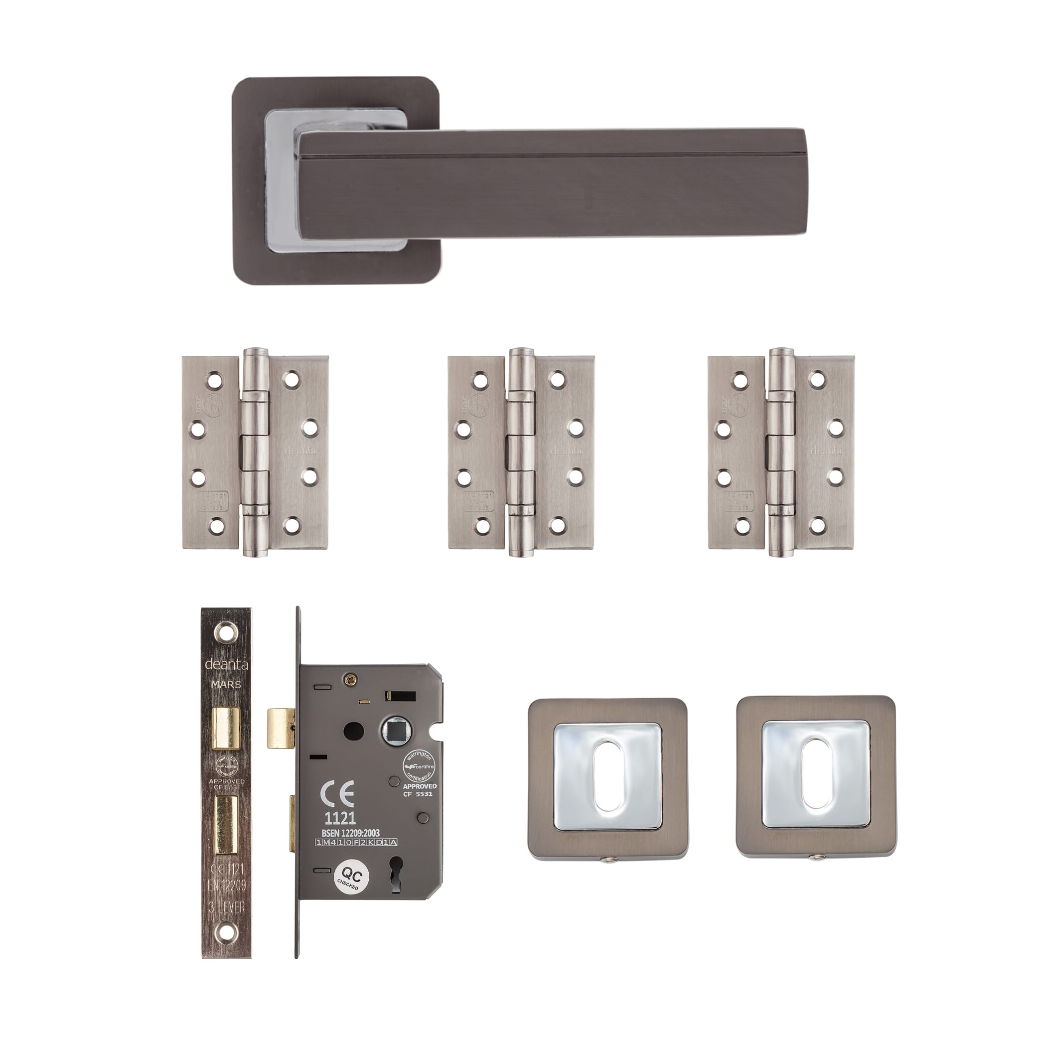FD30 Fire Door Mortice Sash Lock Pack