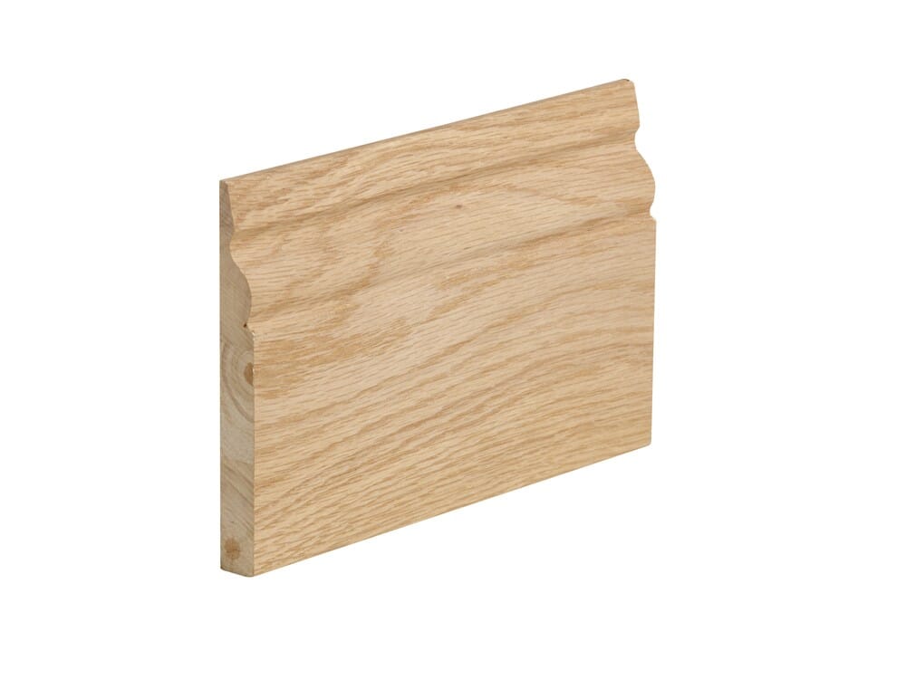 XL Oak Internal Ogee Skirting Set
