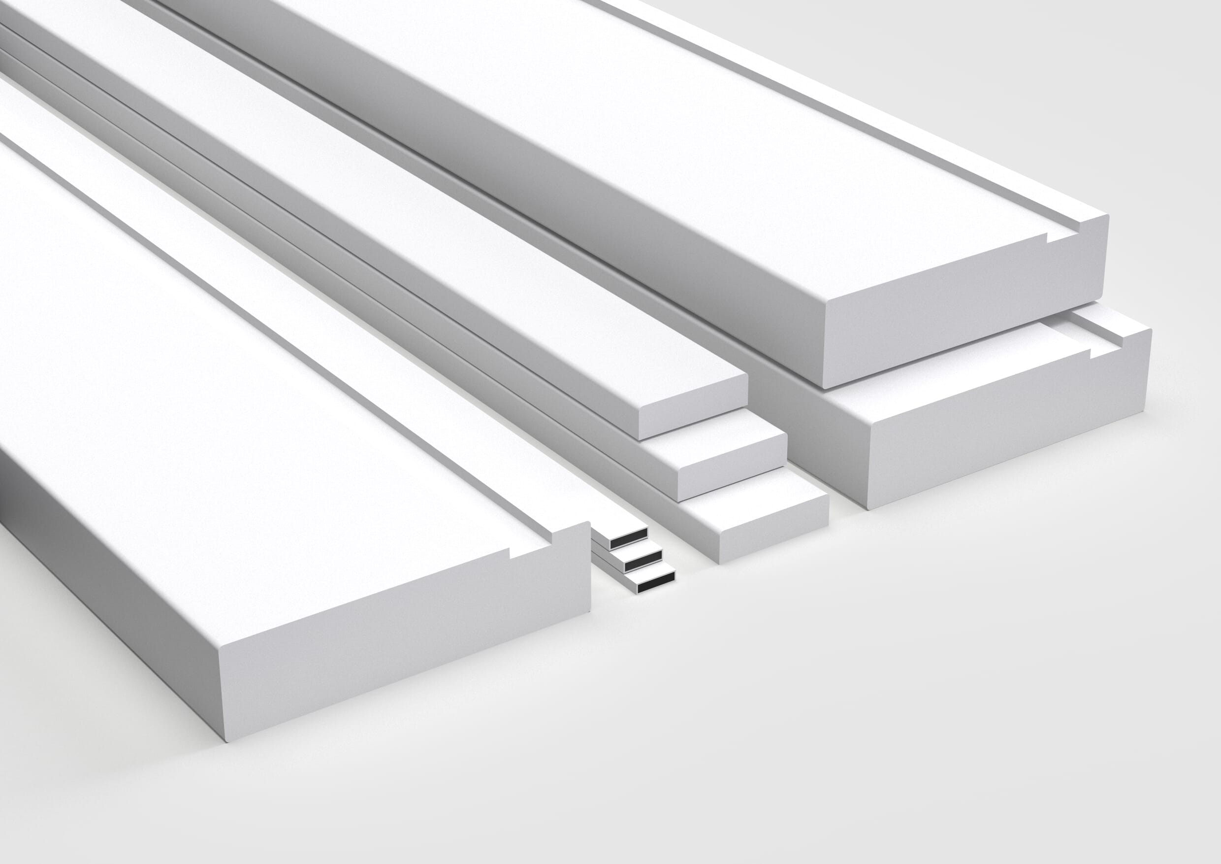 133x32mm - Untrenched To Suit Any FD30 Fire Door