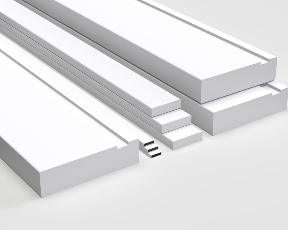 133x32mm - Untrenched To Suit Any FD30 Fire Door
