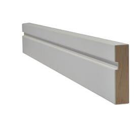 LPD White Primed Single Groove Architrave