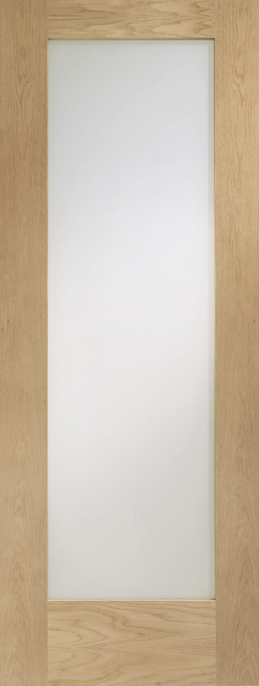 Pattern 10 Oak - Clear Glazed Fd30 Fire Door Set At Express Doors Direct