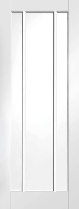 Worcester White - Clear Glass Internal Door Set