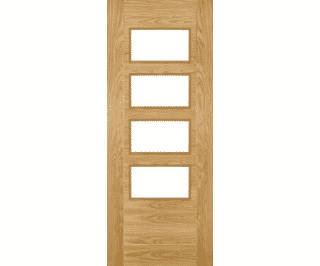Seville Oak 4L Prefinished Internal Door Set