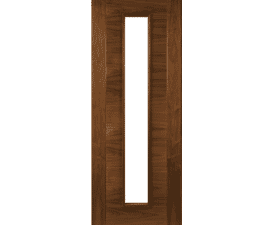 Seville Walnut 1L Prefinished Internal Door Set