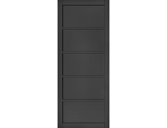 Shoreditch Black Prefinished Internal Door Set