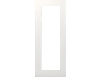 Denver Clear Glazed White Internal Door Set