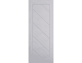 Torino Light Grey Ash - Prefinished FD30 Fire Door Set