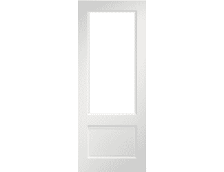 Madison Clear Glazed White Internal Door Set