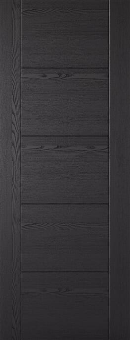 ISEO Black Laminate - Prefinished Internal Door Set